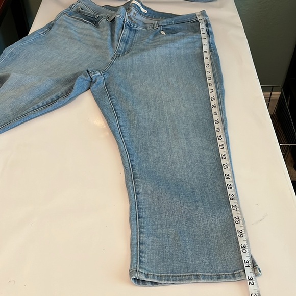 Levi’s Classic Capri High Rise Size 16 - Picture 9 of 16